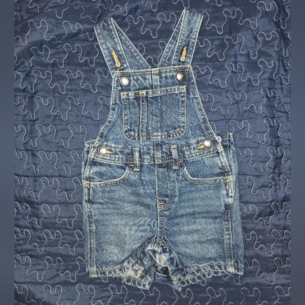 Denim Blue Kids Overalls